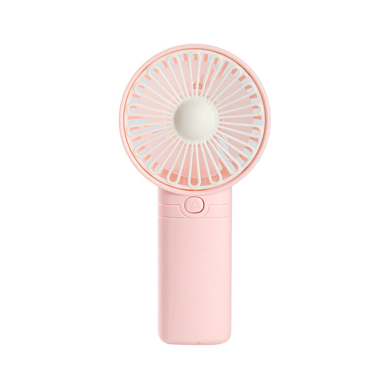 Women's Portable Mini Handheld Fan with Ergonomic Handle and Innovative Design Skanto
