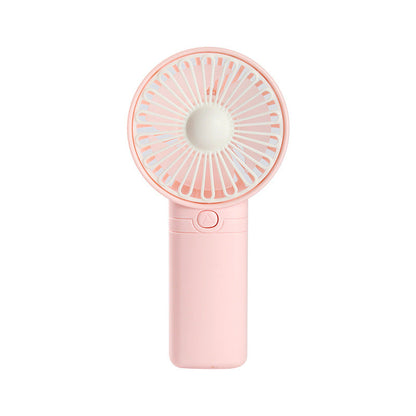 Women's Portable Mini Handheld Fan with Ergonomic Handle and Innovative Design Skanto