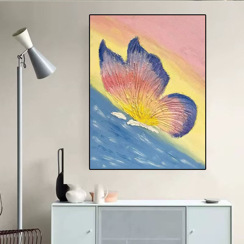 Artistic Floral Canvas Artwork