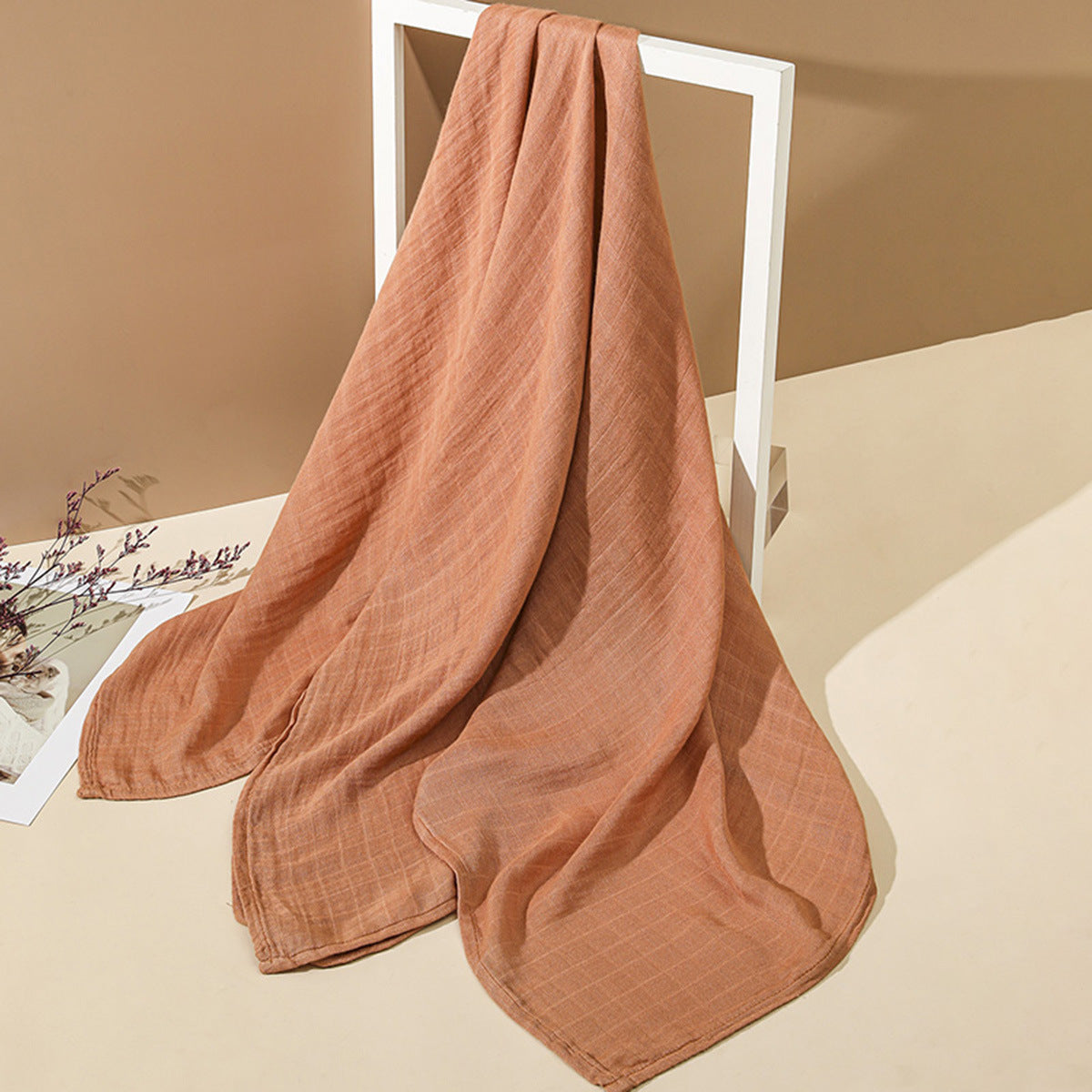 Lightweight Breathable Muslin Blanket