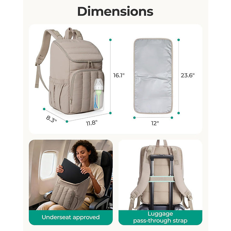 Insulated Multi-Pocket Backpack Acalora