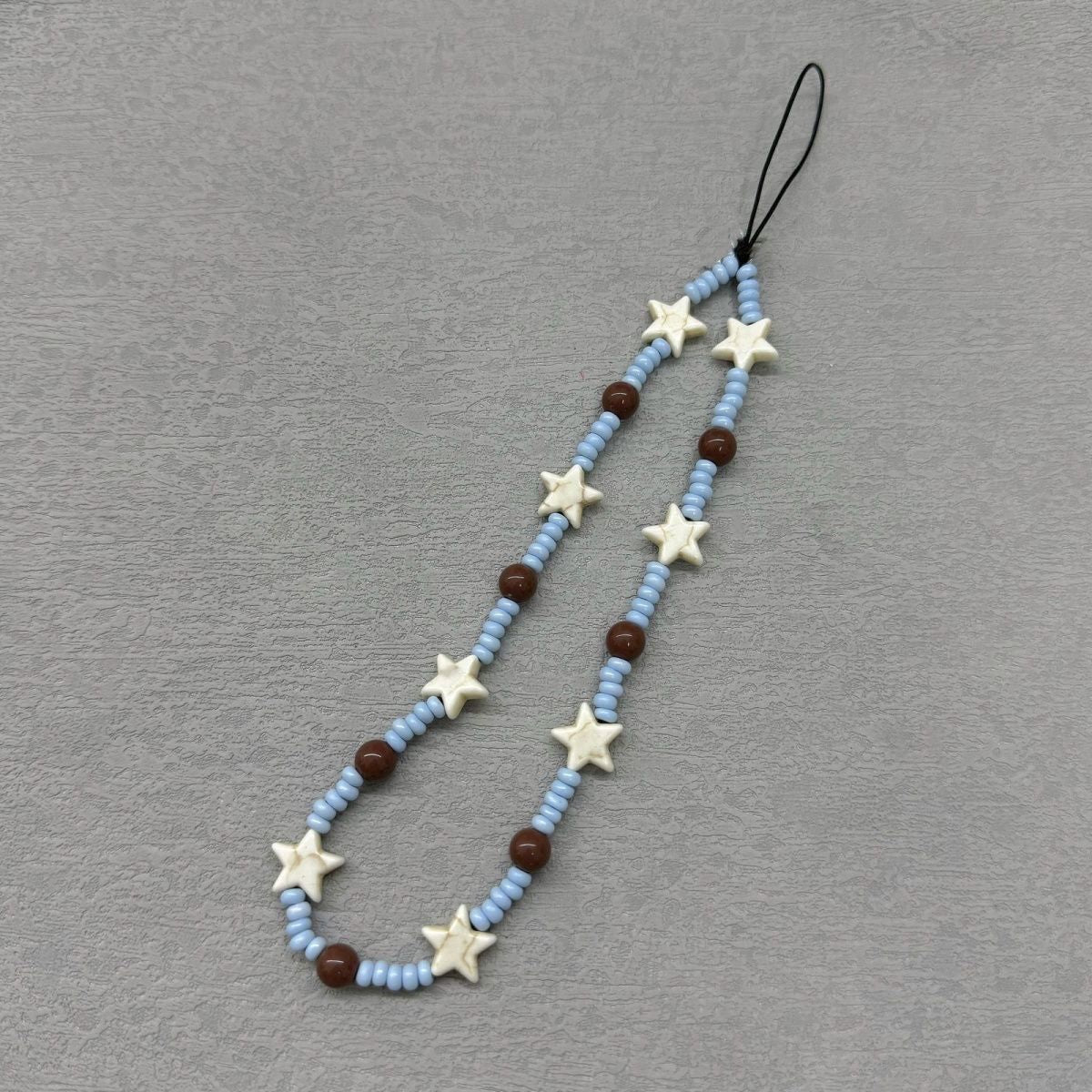 Star and Bead Phone Charm Acalora