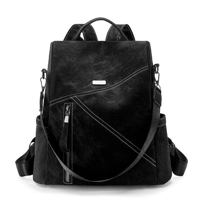 Stylish Multi-Functional Leather Backpack Acalora