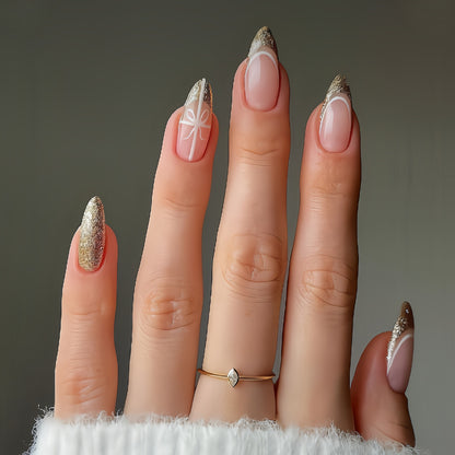 Elegant Stiletto Press-On Nail Tips Acalora
