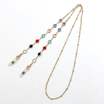 Colorful Beaded Eyewear Chain Acalora