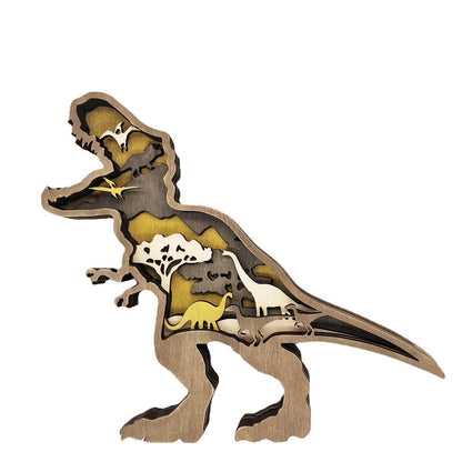 3D Creative Wooden Animal Carving Handcraft Gift | Bowlift