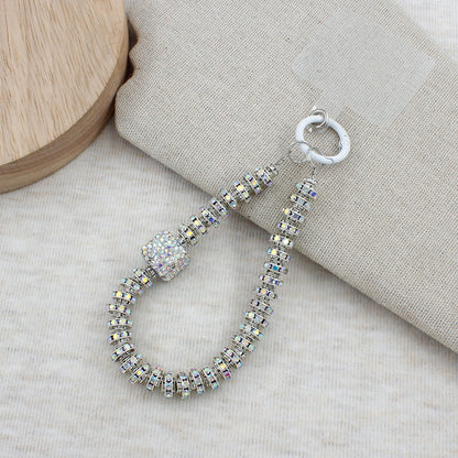 Crystal-Embellished Eyewear Chain Acalora