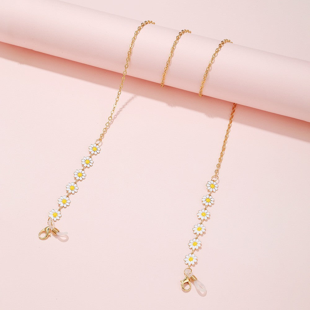 Floral Charm Eyewear Chain Acalora