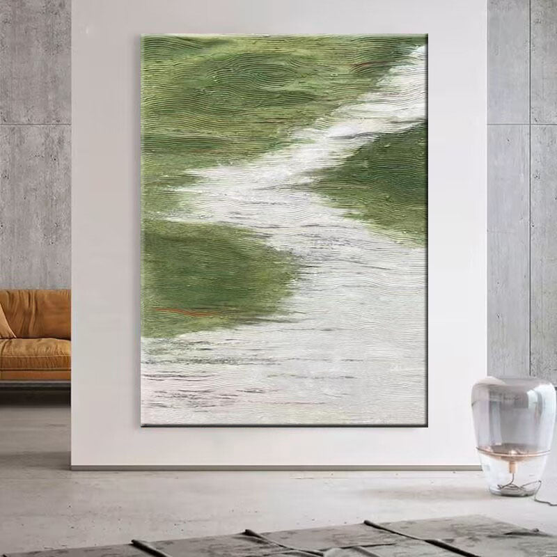 Abstract Textured Landscape Wall Decor