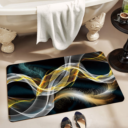 Stylish Patterned Bath Mat Acalora