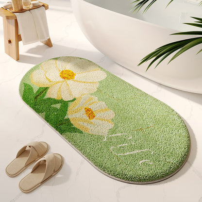 Soft Textured Bathroom Rug