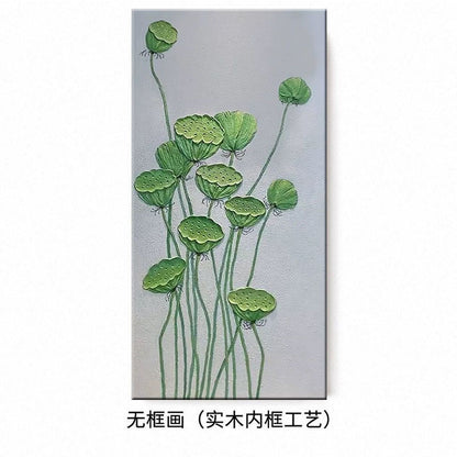 Elegant Botanical Relief Wall Art