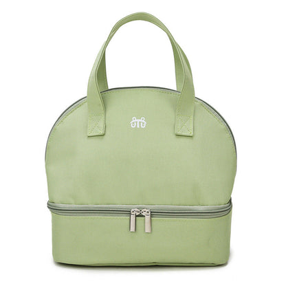 Women's Insulated Lunch Bag with Double Compartment Design Bowlift