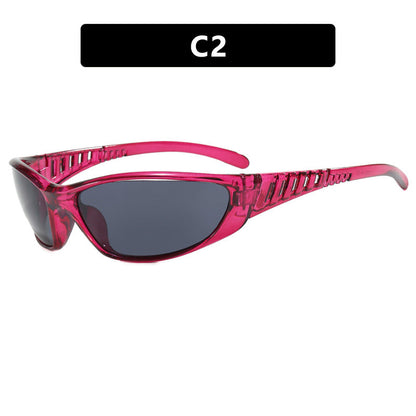 Women's Sporty Sunglasses with aerodynamic design and polarized lenses Karnz