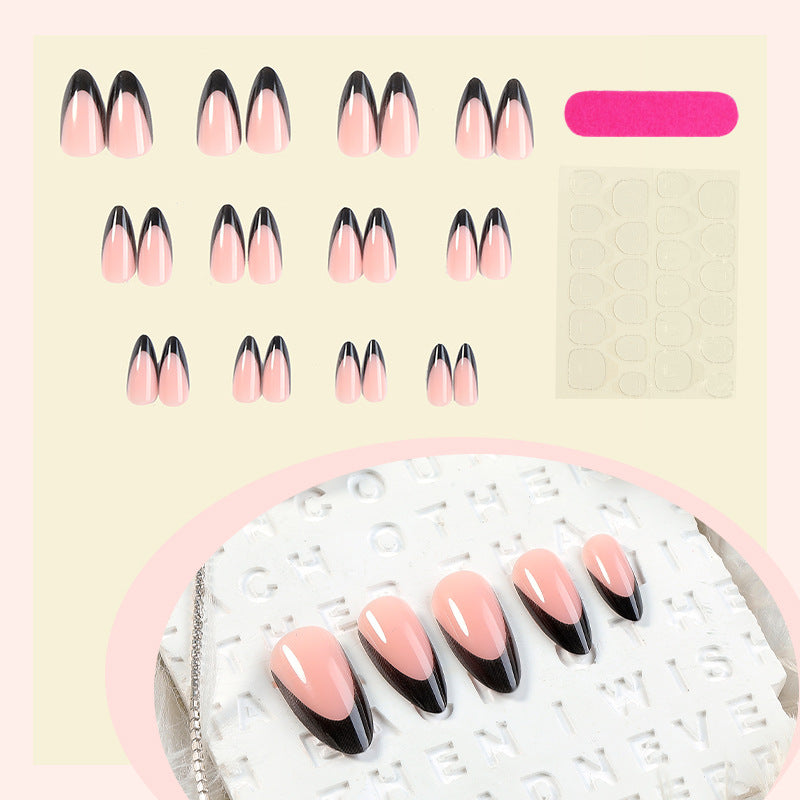 Elegant Almond Press-On Nail Set Acalora