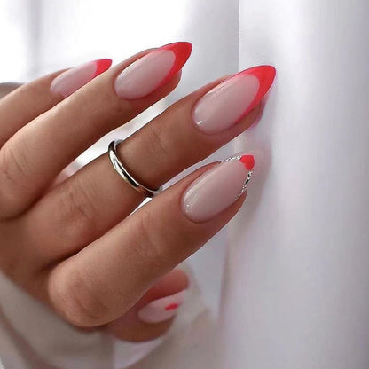 Artificial nail set with unique patterns Acalora