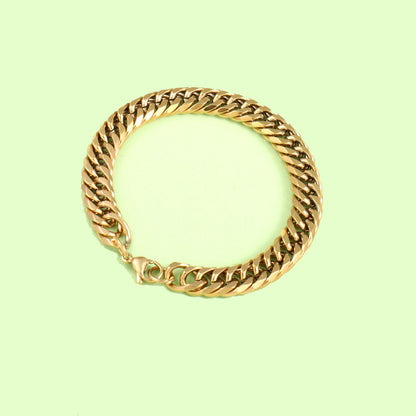 Bold Interwoven Chain Bracelet Acalora