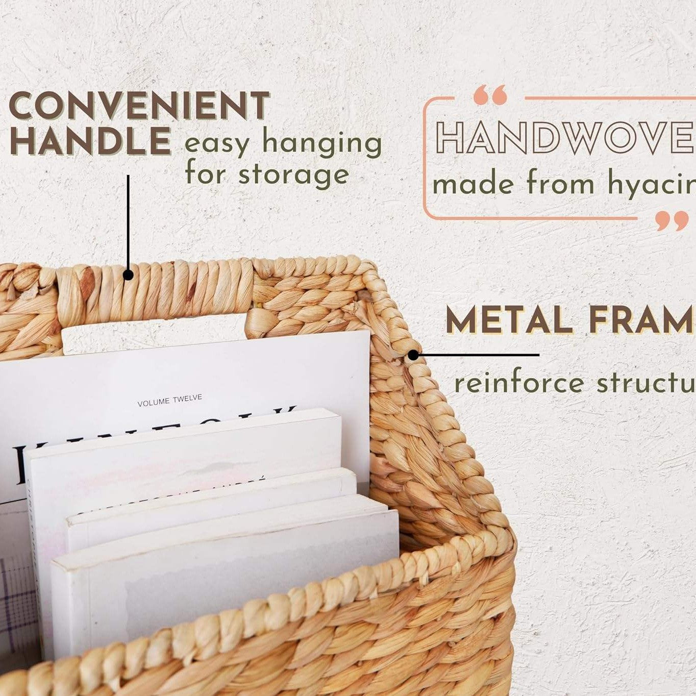 Multifunctional Storage Basket Acalora