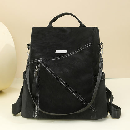 Stylish Multi-Functional Leather Backpack Acalora