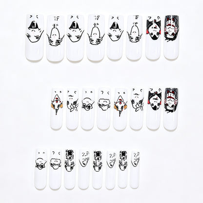Themed Character Nail Art Decals Acalora