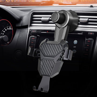 Adjustable gravity air vent smartphone car mount with full rotation joint Bowlift
