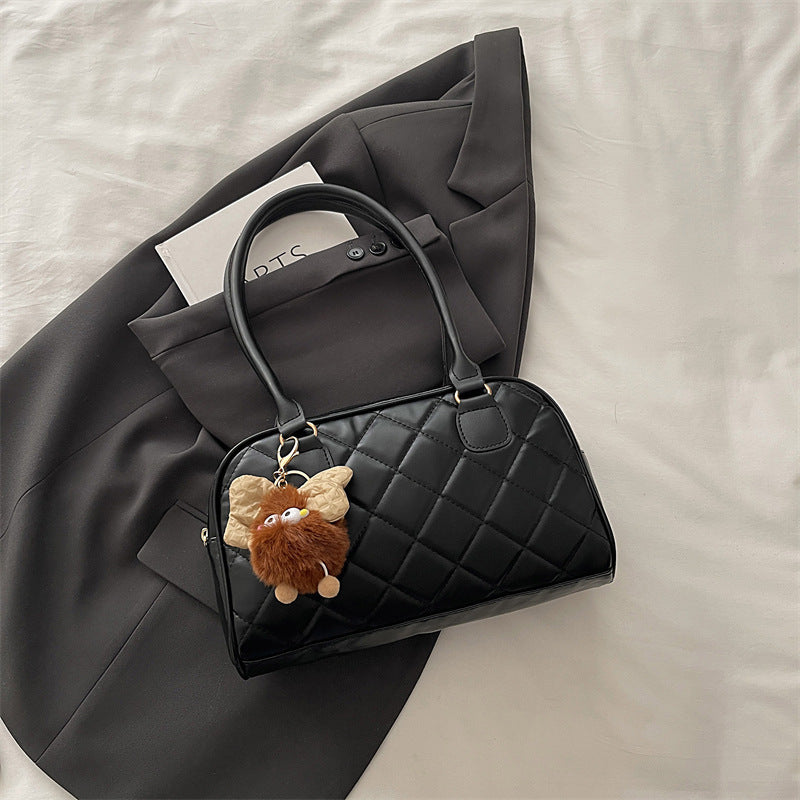 Quilted Faux Leather Handbag Acalora