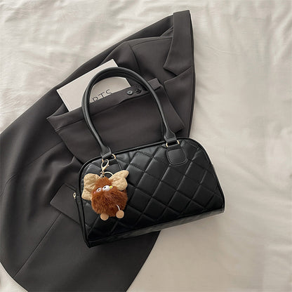 Quilted Faux Leather Handbag Acalora