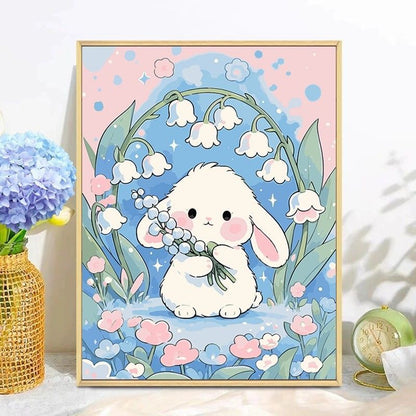 Playful Bunny Themed Wall Art