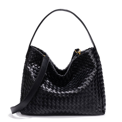 Textured Woven Hobo Bag Acalora