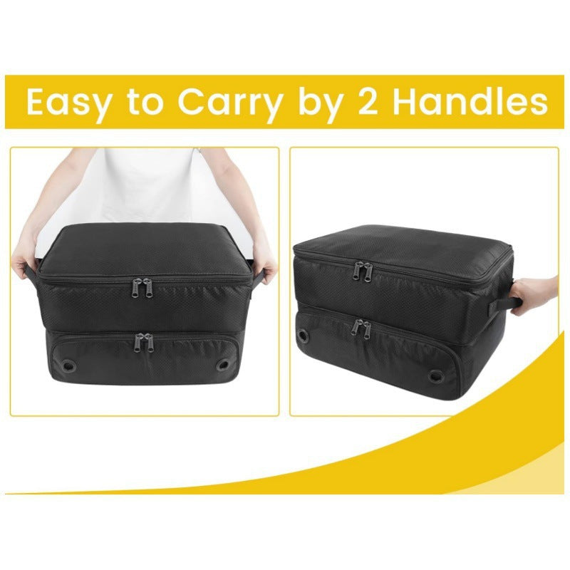 Multi-Compartment Travel Storage Organizer Acalora