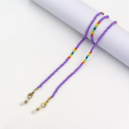 Colorful Beaded Eyewear Holder Chain Acalora