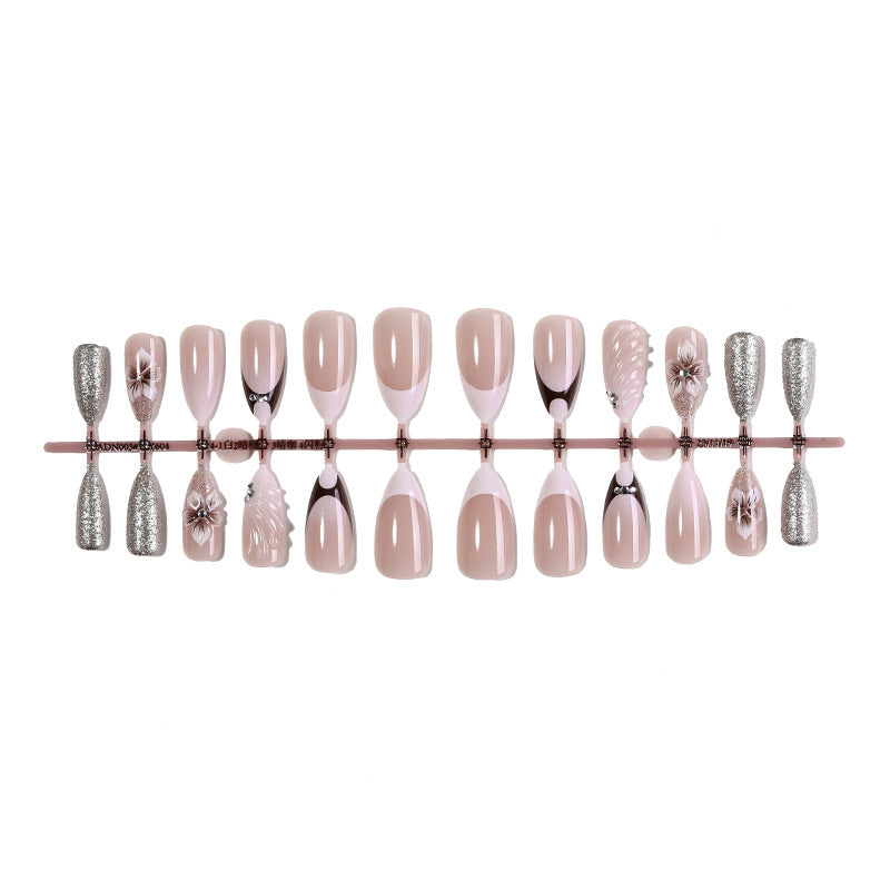 Luxurious Press-On Nail Art Set Acalora
