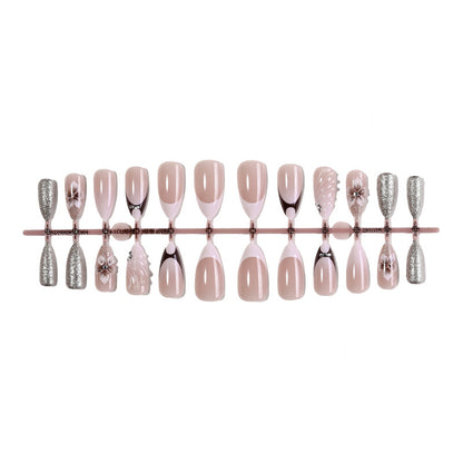 Luxurious Press-On Nail Art Set Acalora