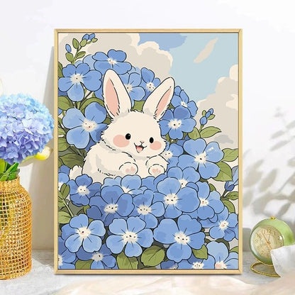 Playful Bunny Themed Wall Art