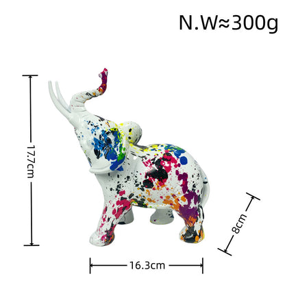Artistic Elephant Figure Acalora