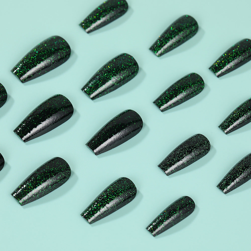 Glamorous Glitter Artificial Nails Acalora