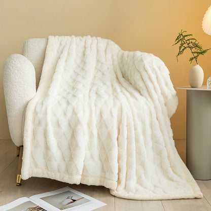 Unisex Plush Throw Blanket