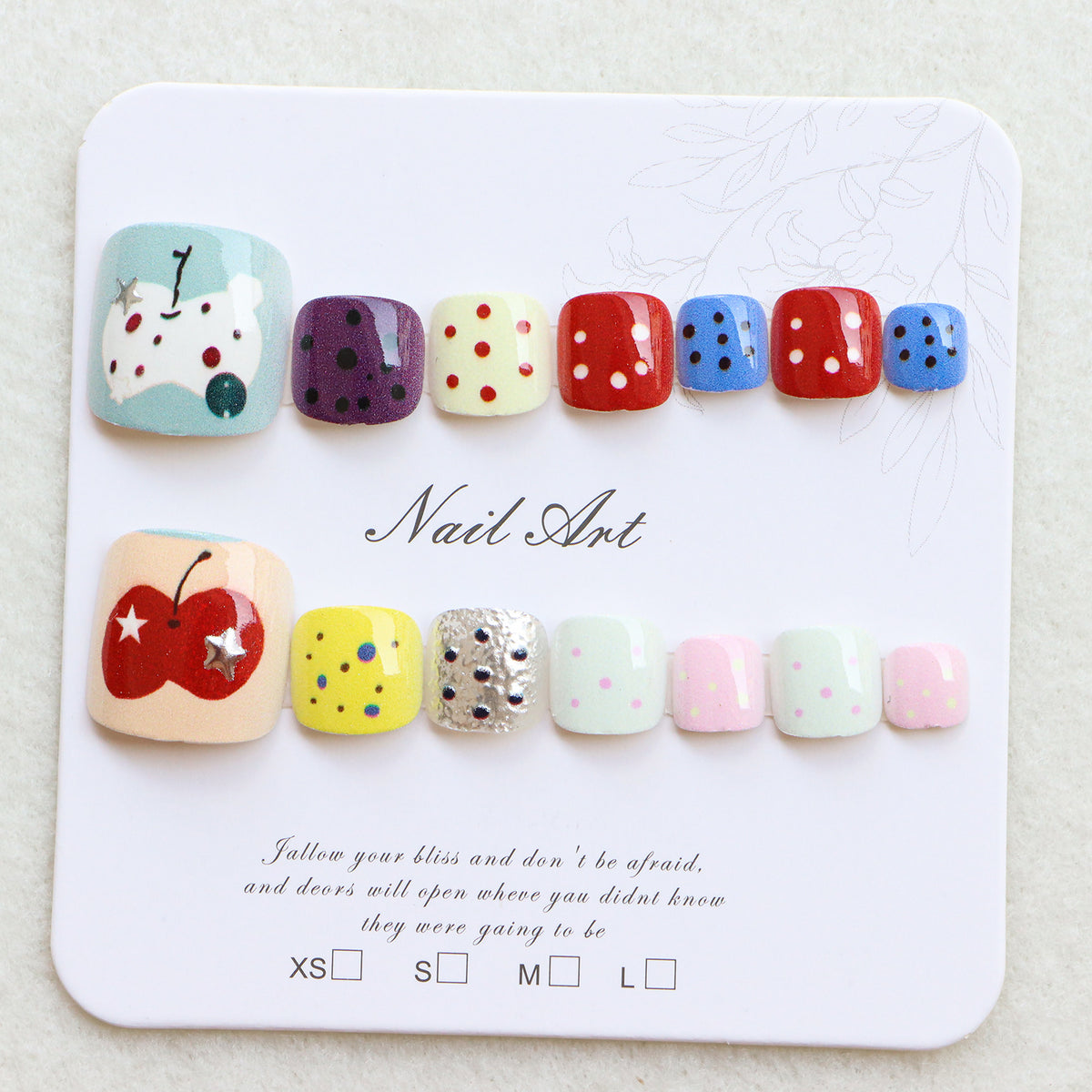 Creative Themed Press-On Nail Collection Acalora