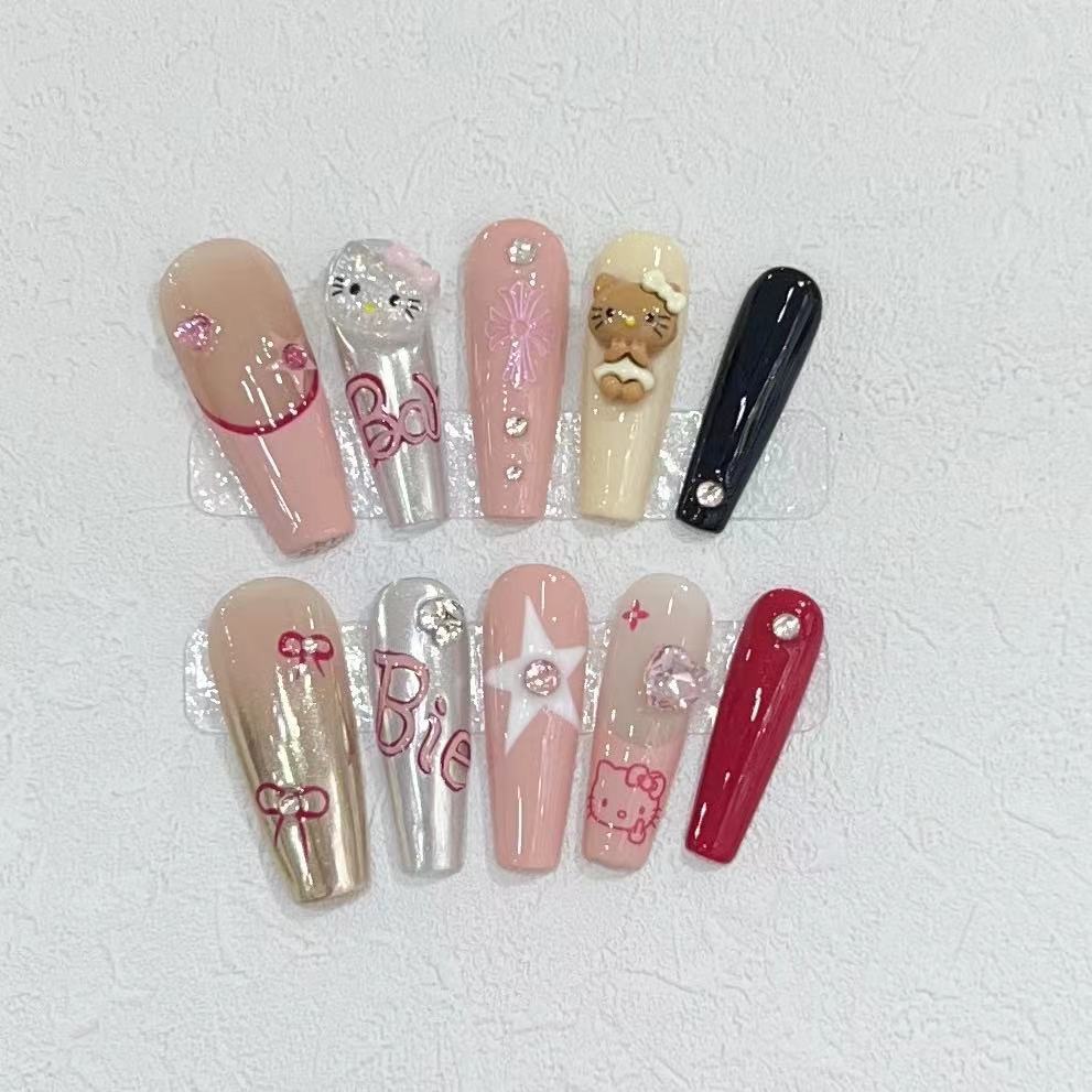 Cute Cartoon Nail Art Set Acalora