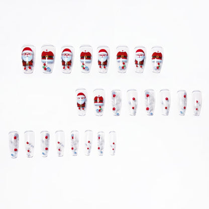 Christmas-Themed 3D Nail Art Acalora