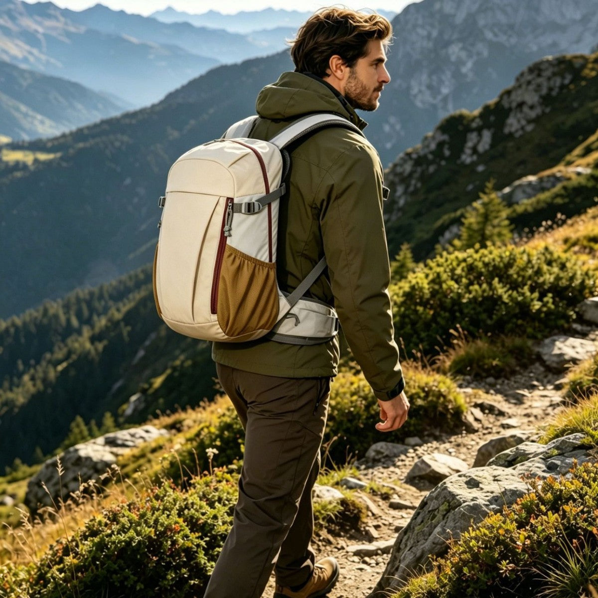 Lightweight Ergonomic Travel Backpack Acalora
