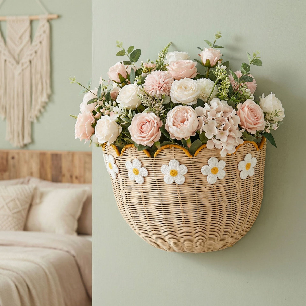 Elegant Decoration Basket in Blossom Style Acalora
