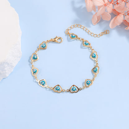 Heart-Shaped Beaded Bracelet Acalora