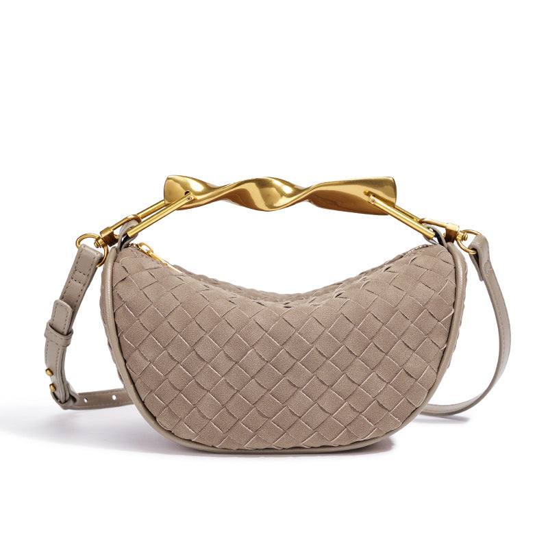 Sculpted Handle Mini Handbag Acalora