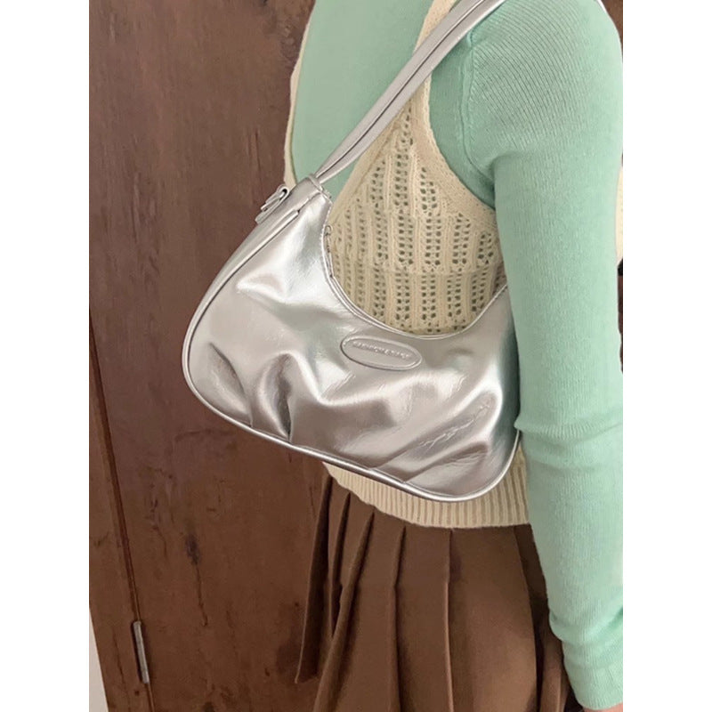 Stylish Structured Handheld Satchel Acalora