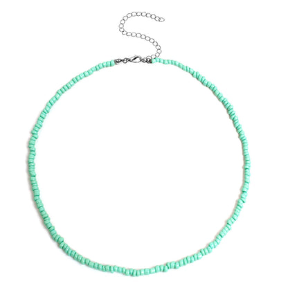 Colorful Beaded Choker Necklace Acalora