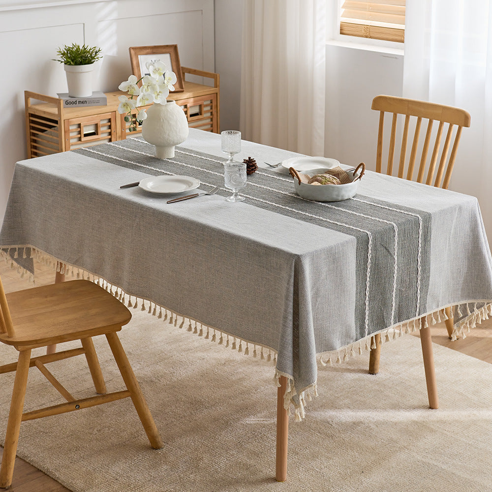Elegant Textured Tablecloth  1788834189