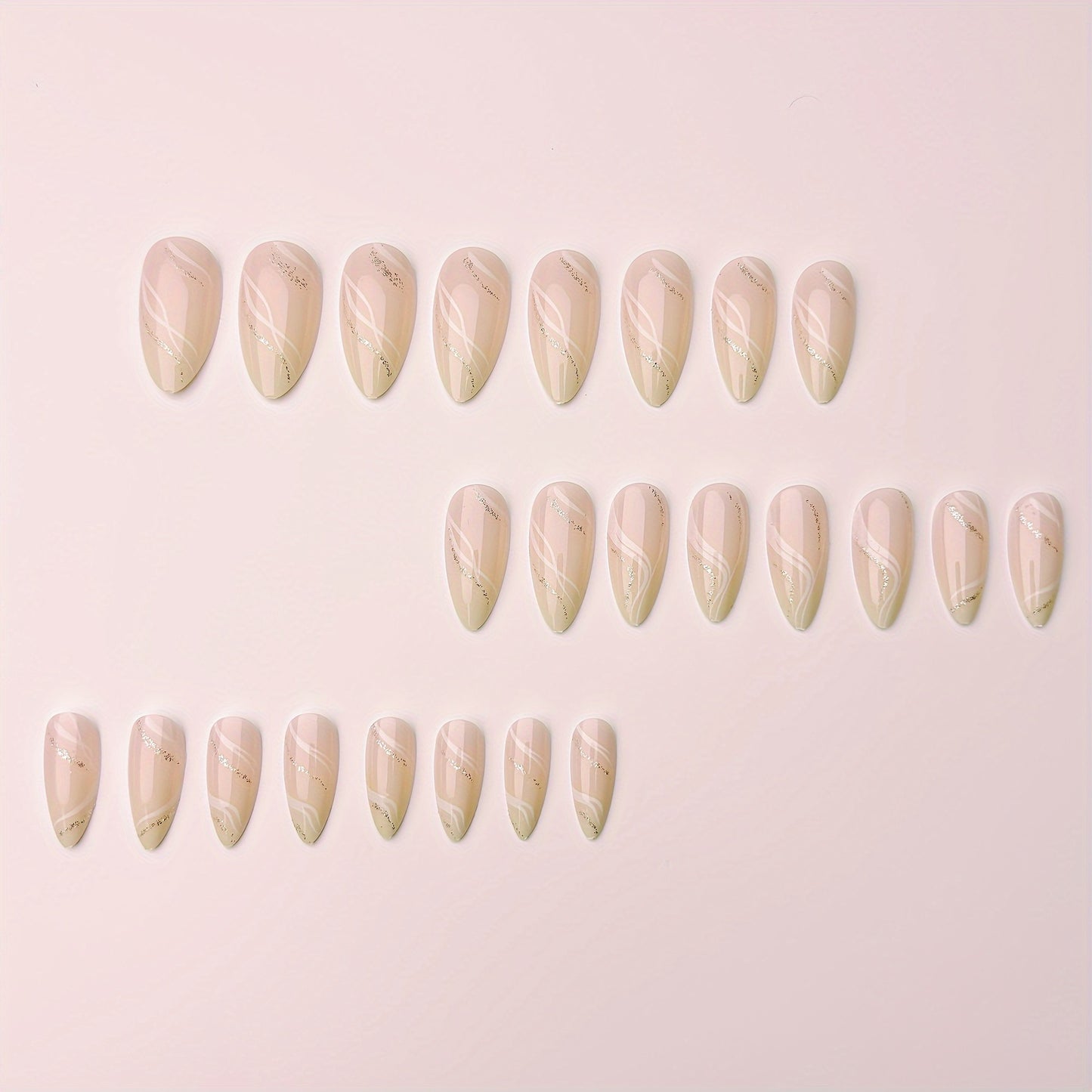 Elegant Marble Effect Nail Art Acalora