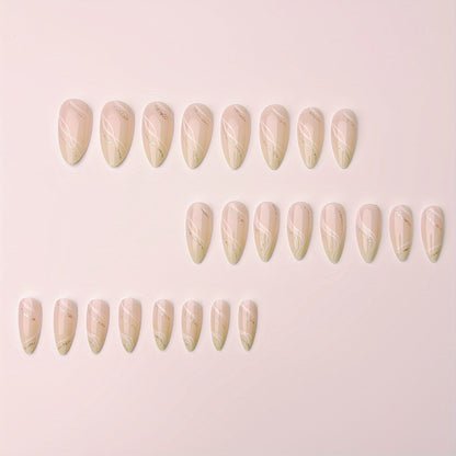 Elegant Marble Effect Nail Art Acalora