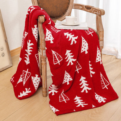 Decorative Knit Throw Blanket